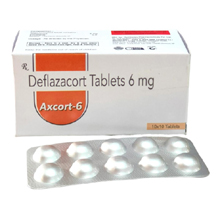  top Pharma franchise products of Axter Pharma Gujarat  - 	AXCORT-6 TAB.jpg	